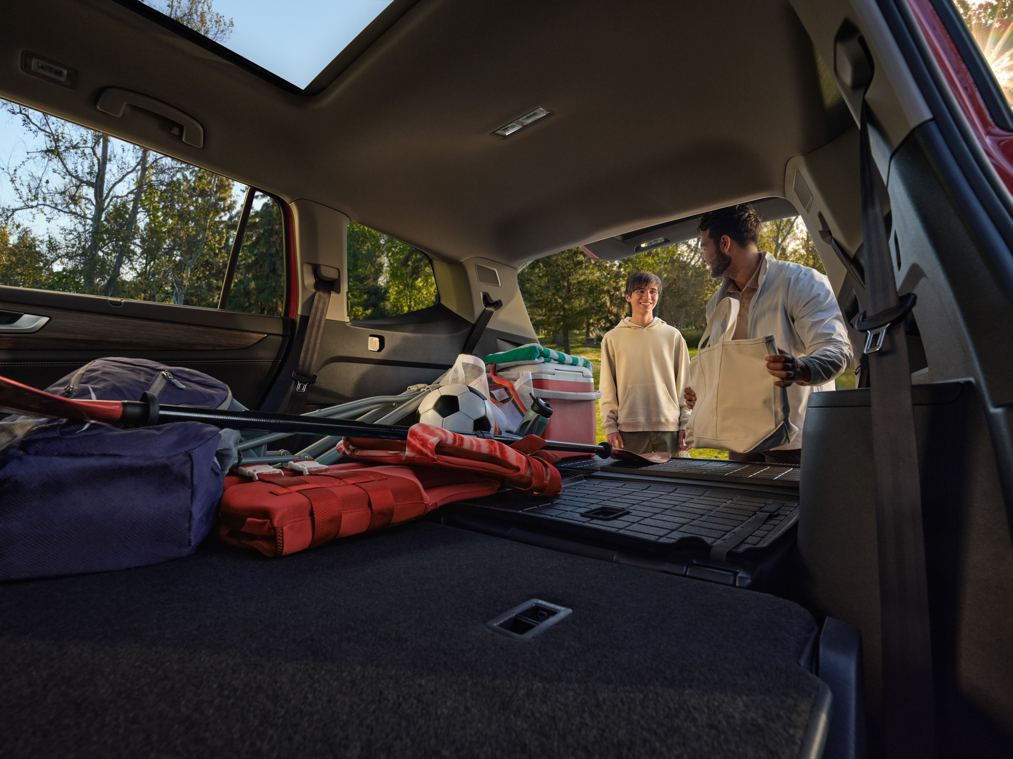 Los Angeles car photographer Caleb Kuhl photographs the new Volkswagen Atlas