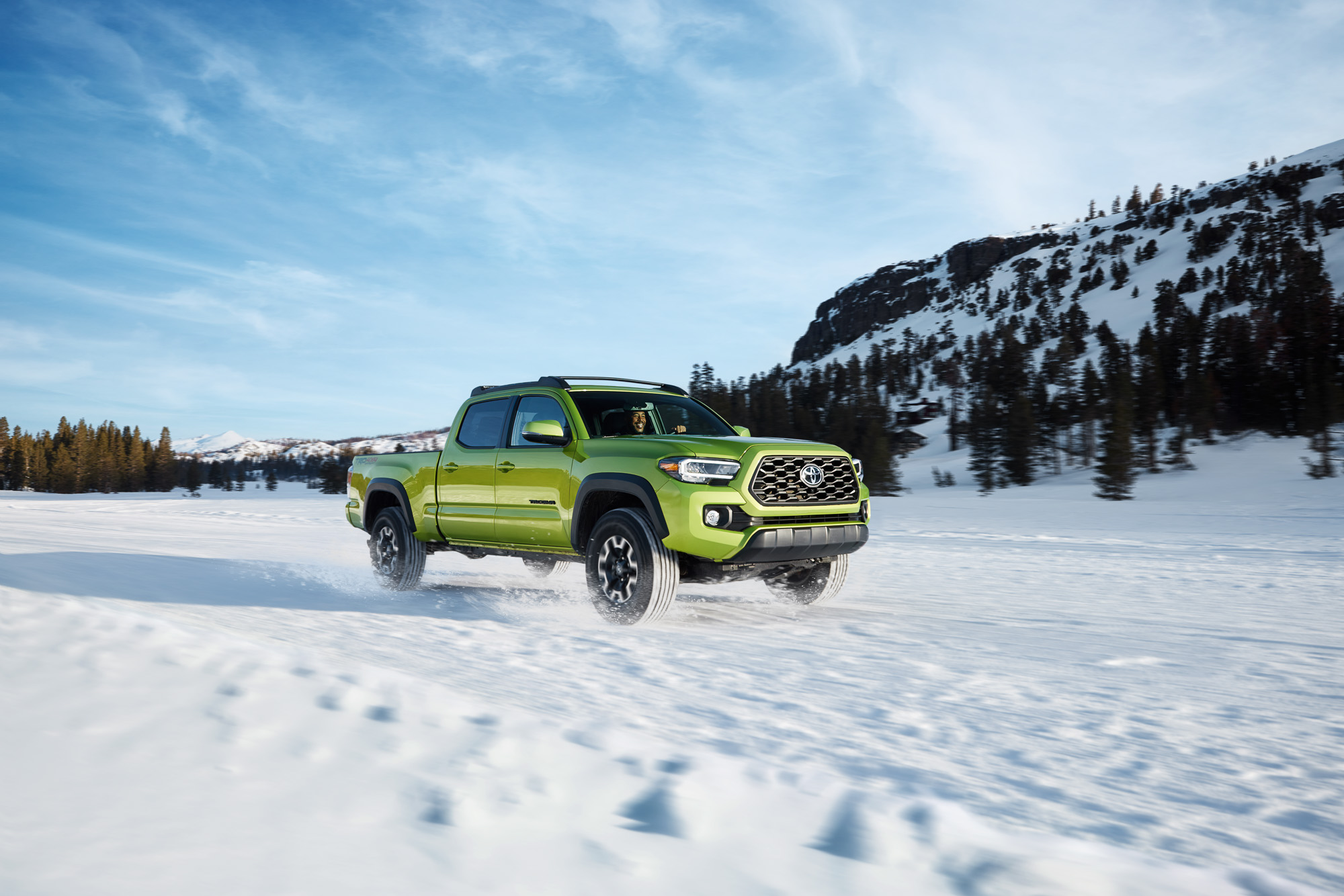 automotive photographer Caleb Kuhl Photographs toyota tundra for lifestyle photography and automotive advertising 