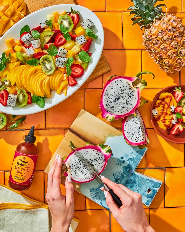 dragon fruit by los angles food photographer maddie eickhoff